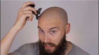 2019 Best Bald Head Electric Shaver for Men  Skull Shaver Pitbull Plus Review [upl. by Emlin]