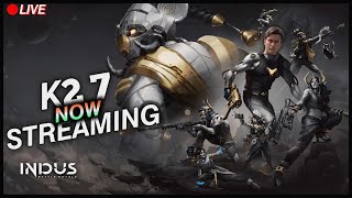 K27 🔴Now Streaming……  indus battle royal game🔥 [upl. by Leunamne]