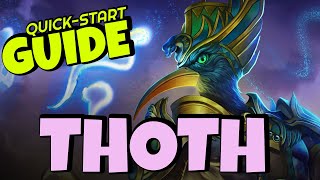 THOTH SMITE BEGINNERS GUIDE amp BUILD IN 5 MINUTES [upl. by Ahsehat661]