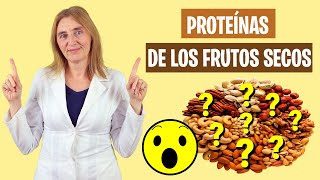 CUÁL ES el FRUTO SECO con MÁS PROTEÍNA  Proteínas en los frutos secos  Alimentación real saludable [upl. by Greysun675]