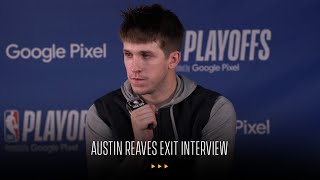 Austin Reaves  202324 Lakers Exit Interviews [upl. by Acirderf4]