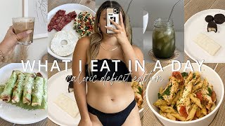 Caloric Deficit What I Eat In A Day I Balanced Eating [upl. by Romona]