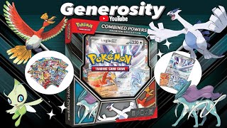 NEW Pokémon TCG Combined Powers Premium Collection Box  Unboxing [upl. by Ikey]