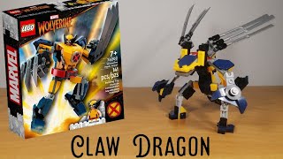 Lego 76202 alternate build Claw Dragon [upl. by Kellene396]