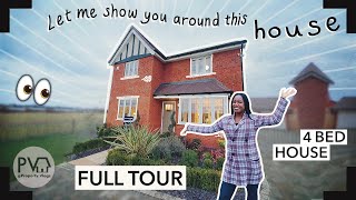 Touring a STUNNING 4 Bed New Build Home £375K  FULL Property House Tour Bloor Homes The Harwood [upl. by Vivienne]