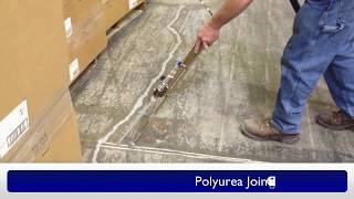 Polyurea crack amp joint filling [upl. by Acitel]