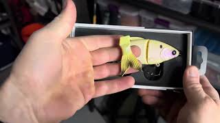 6th Sense Fishing Trace 6 Bass Swimbait Freshwater and Saltwater Review [upl. by Nelleoj]