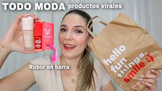 TODO MODA HAUL Y PROBAMOS LOS PRODUCTOS VIRALES parte1 [upl. by Ennaesor867]