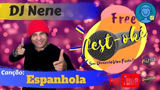 Karaokê DJ Nene  Espanhola versão Tiziano Ferro  Sere Nere [upl. by Margie]