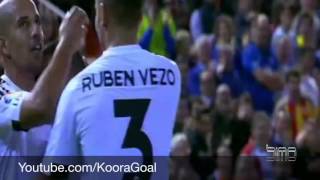 Zakaria BAKKALI  First goal for Valencia CF vs Levante زكريا بقالي [upl. by Raycher]