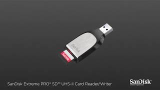 SanDisk Extreme Pro Card Reader UHS II [upl. by Adnovad]