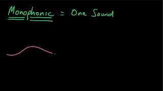 What is a Monophonic Texture [upl. by Bradman]