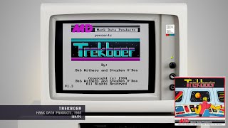 Trekboer  Mark Data Products 1985  IBM PC 4K [upl. by Eldreda255]