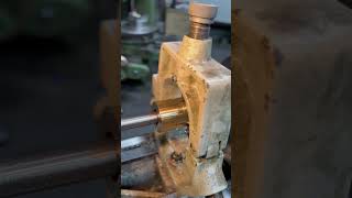 Machining a Reheater bypass Valve Drive Nut from Aluminium Bronze machinist [upl. by Tnarg]