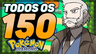 EU COMPLETEI A POKÉDEX NO POKEMON DIAMOND [upl. by Amyaj]