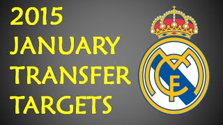 Real Madrid January Transfer Targets 2015 [upl. by Avert]