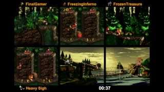 Lets Race Donkey Kong Country  World 3 Group 3 [upl. by Trebmer]