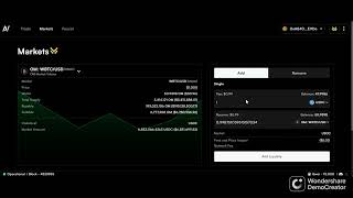 Avitus Video tutorial explaining How to Add Liquidity on TestNet [upl. by Truda]