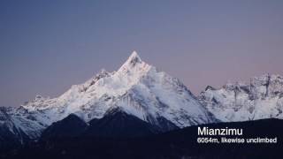 Meili Xue Shan sacred mountain of ShangriLa in nw Yunnan China [upl. by Gosselin75]