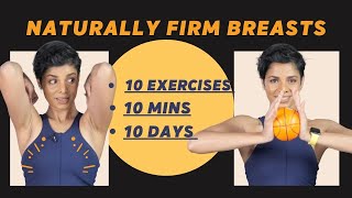 How To LIFT SAGGING BREASTS Try these 10 BREAST EXERCISES for 10 days [upl. by Hwang]