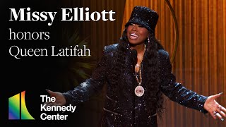 Missy Elliott honors Queen Latifah  2023 Kennedy Center Honors [upl. by Cinom]