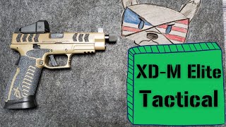 Springfield XDM Elite Tactical  Review [upl. by Cannon]