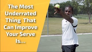 Tennis Serve The Most Underrated Thing That Can Improve Your Serve Is [upl. by Eliza]