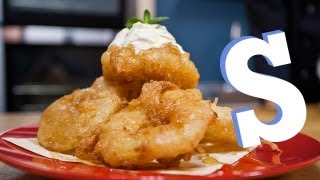 Pineapple Fritters Recipe  SORTED [upl. by Gnem]