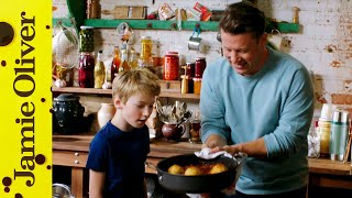 Ultimate Sausage Casserole  Keep Cooking Family Favourites  Jamie Oliver [upl. by Vivi]