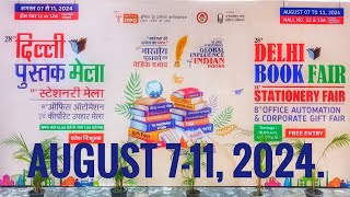 Delhi Book Fair 2024 Global Influence of Indian Books  August 711 2024  ITPO  bookfair2024 [upl. by Tamar]