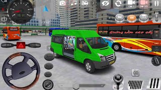 MiniBus Simulator Vietnam Vreen MiniBus Driver City Driving Simulation Bus Game Android Gameplay [upl. by Asyla174]