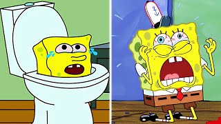 Skibidi Spongebob Toilet ♪ Animated Music Video [upl. by Iluj]