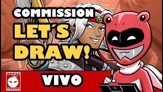 LET´S DRAW COMMISSIONS En vivo PARTE 2 [upl. by Graehl]