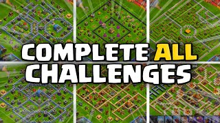 BEST Solution for ALL 12 Haaland Challenges Clash of Clans [upl. by Atteynek]