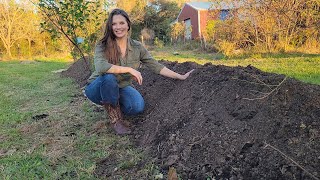 How to Create a Hügelkultur Raised Garden [upl. by Dollar]