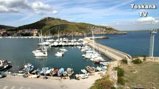 Porto Ercole  Strada Panoramica  Monte Argentario  Maremma  Toskana [upl. by Adnilem]