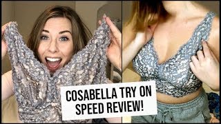 Cosabella DD Bralettes Try On Review amp Haul  xameliax Curvy Haul [upl. by Onitram424]