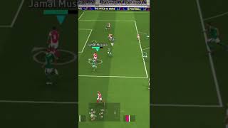 Efootball 25  Musiala dribble Odegaard goal efootball efootballmobile [upl. by Rehpetsirhc718]