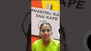 Marital rape के लिए सजा हो सकती है   UPSC 1 minute current affairs by Shipra mam upsc [upl. by Ninaj]