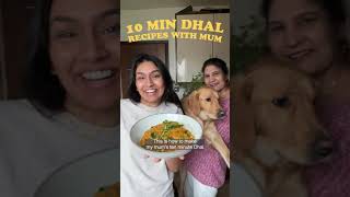 10 Minute Dhal  Recipes with my mum [upl. by Adnilrev]