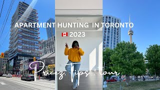 Apartment Hunting in Toronto 2023 8 apartments Tips and Prices  How to find an apartment in 2023 [upl. by Shama721]