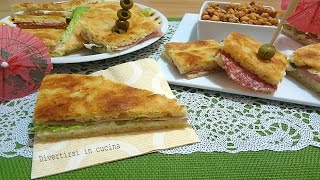 Focaccia tramezzino [upl. by Dolphin]