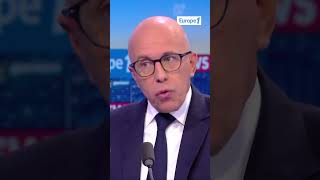 Éric Ciotti était au micro de Sonia Mabrouk sur Europe 1 shorts europe1 [upl. by Salomi]