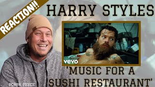 HARRY STYLES  MUSIC FOR A SUSHI RESTAURANT REACTION You Need To See This Video [upl. by Seditsira]