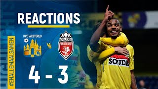 Rections KVC Westerlo 4  3 Royal Excel Mouscron [upl. by Terris]