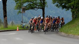 Kitzbühel Triathlon 2024  Schwimmen Radfahren und Laufen am Schwarzsee [upl. by Lohse]