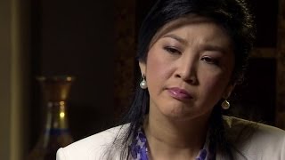 THAI PM YINGLUCK SHINAWATRA INTERVIEW  BBC NEWS [upl. by Kazmirci806]