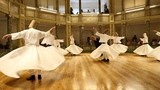 The Sufi Whirling Dervishes  Istanbul Turkey [upl. by Kaela]