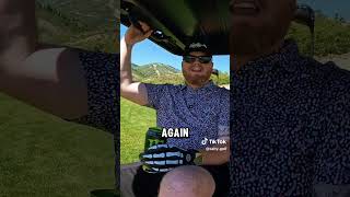 Are these GPS golf carts really helping saltygolf golf utahgolf viral golfcart [upl. by Cello]