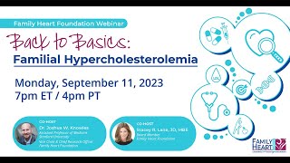 Back to Basics Familial Hypercholesterolemia [upl. by Carole]